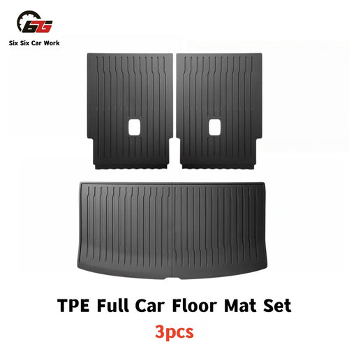 Tesla Model Y floor mat.