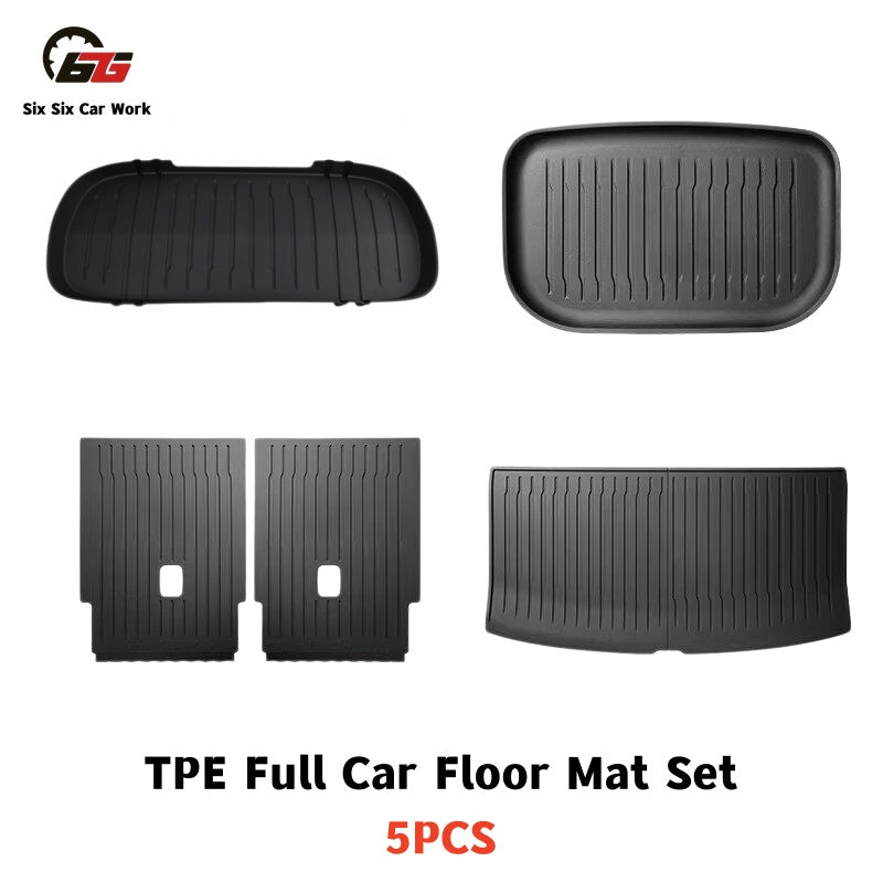 Tesla Model Y floor mat.