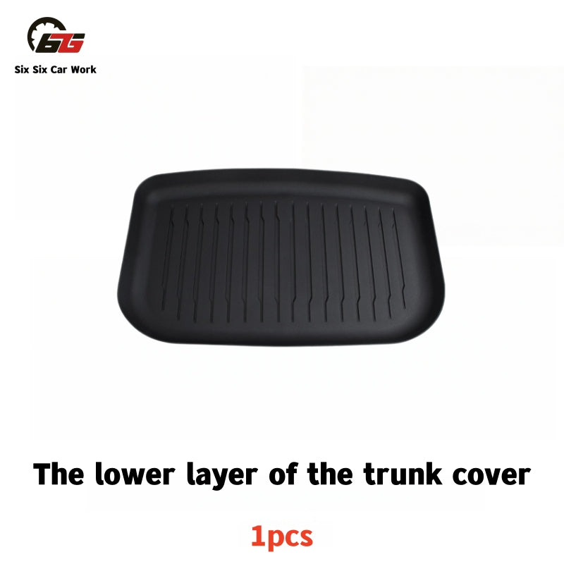 Tesla Model Y floor mat.